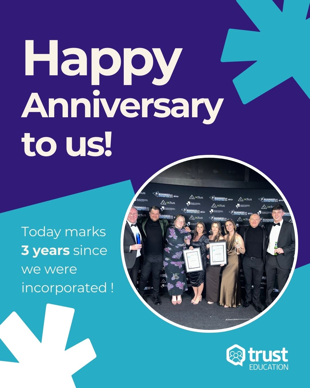 3 year anniversary 